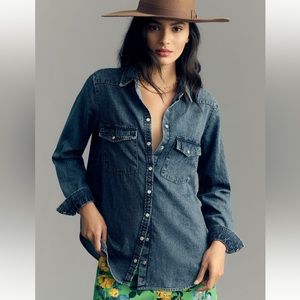 Anthropologie Pilcro denim shirt